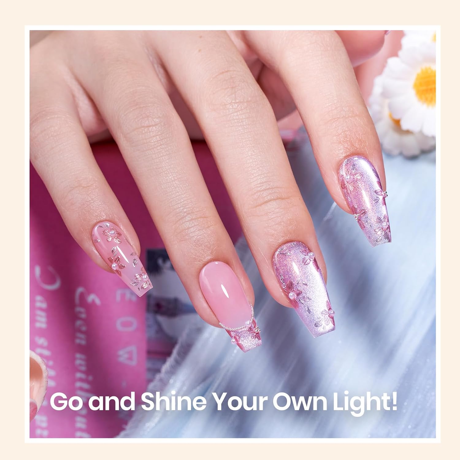 beetles Gel Polish No Wipe Gel Top Coat - Clear Color Top Coat Gel Nail Polish Shine Finish and Long Lasting, Soak Off Nail Lamp, 15ml Gift for Girls