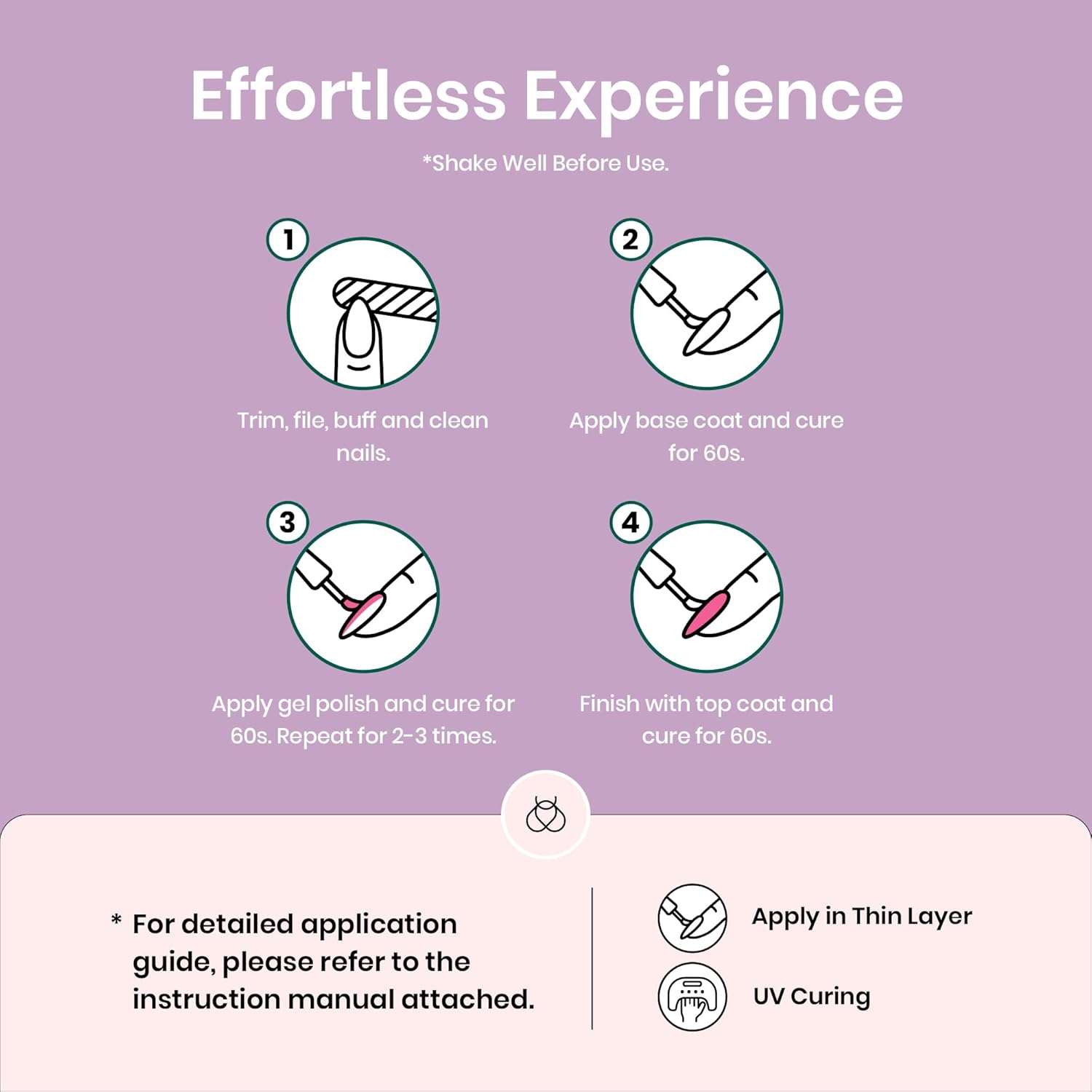 beetles Gel Polish Set Fall Gel Nail Polish Kit 36 Pcs 32 Colors with Base Top Coat Burgundy Red Blue Purple Hot Pink Green Black White Uv LED Lamp Nails Gifts for Women Fingertip Palette