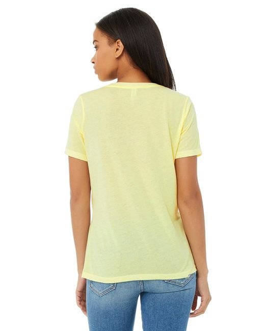 Bella + Canvas 6415 Ladies' Relaxed Triblend V-Neck T-Shirt