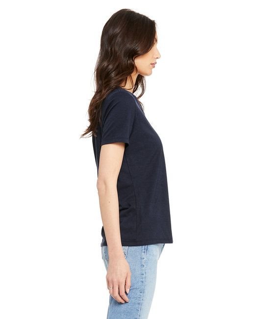 Bella + Canvas 6415 Ladies' Relaxed Triblend V-Neck T-Shirt