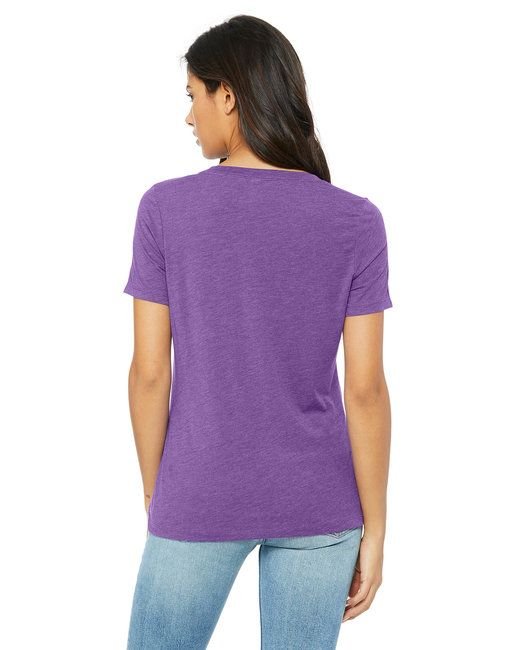 Bella + Canvas 6415 Ladies' Relaxed Triblend V-Neck T-Shirt