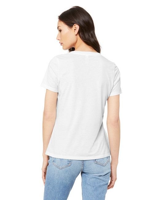 Bella + Canvas 6415 Ladies' Relaxed Triblend V-Neck T-Shirt
