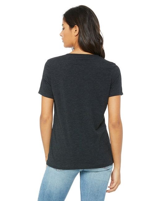 Bella + Canvas 6415 Ladies' Relaxed Triblend V-Neck T-Shirt