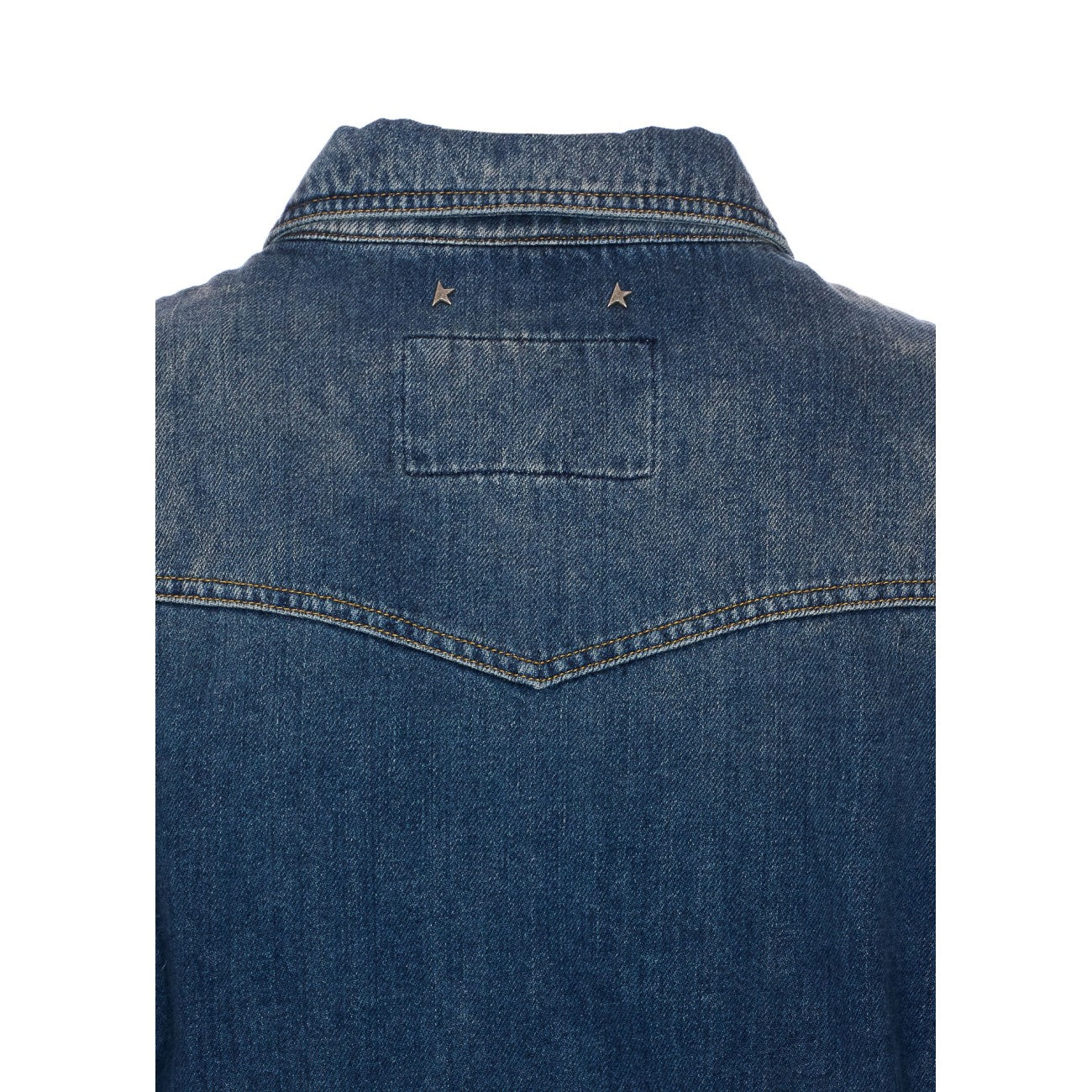 Golden Goose Women Belted Chemise Denim Dress