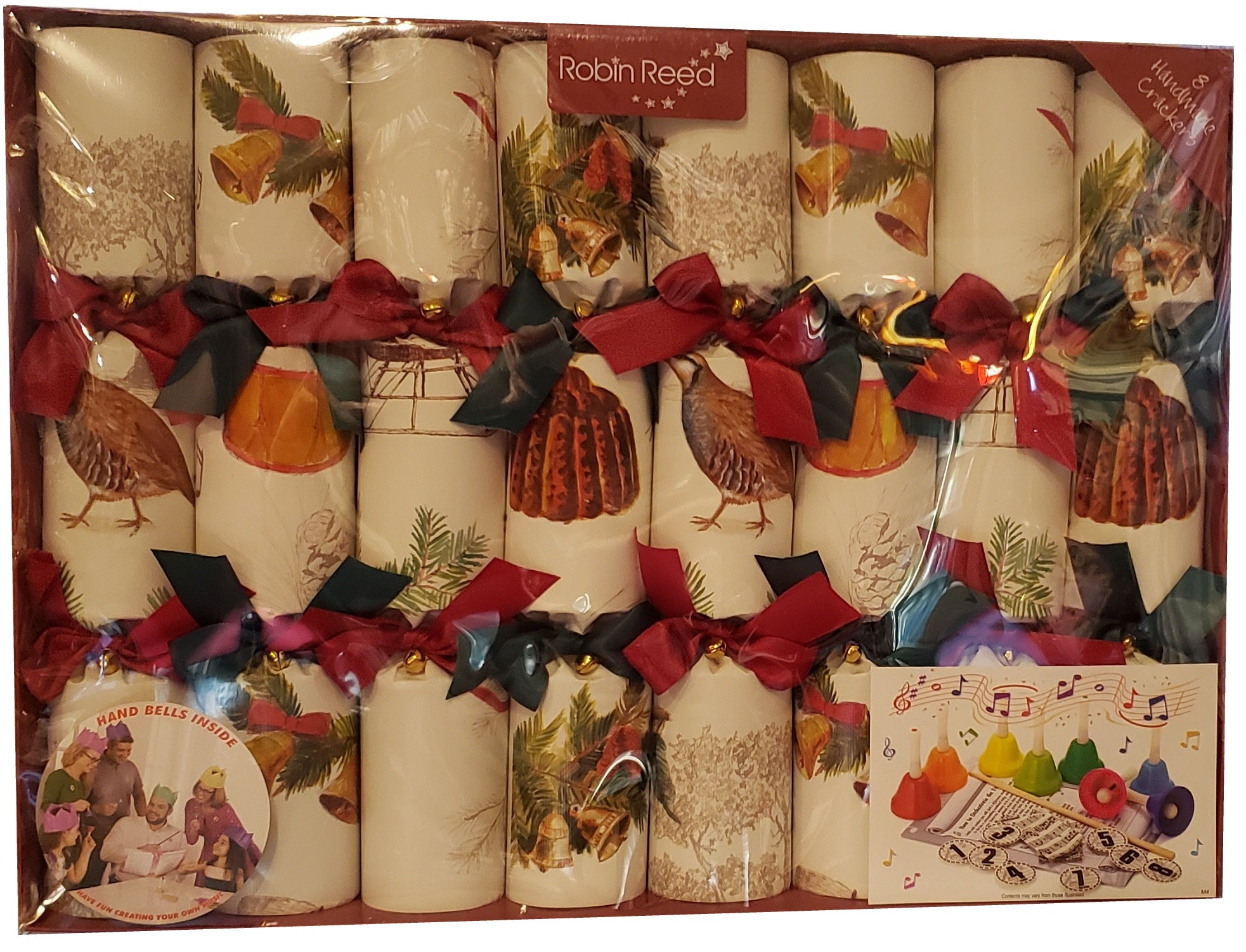 Deluxe Sleigh Bells Party Crackers