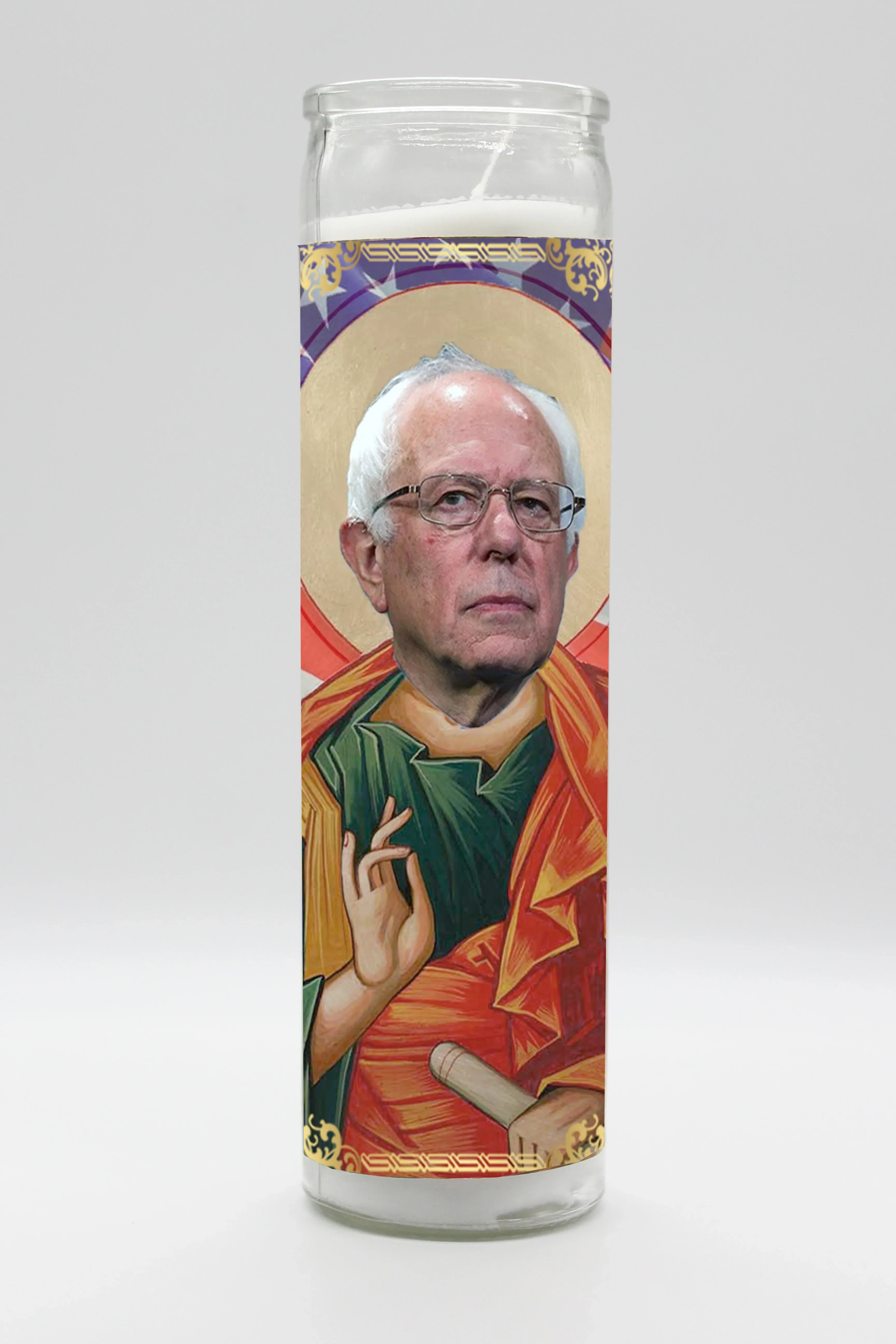 Saint Bernie Candle by BOBBYK