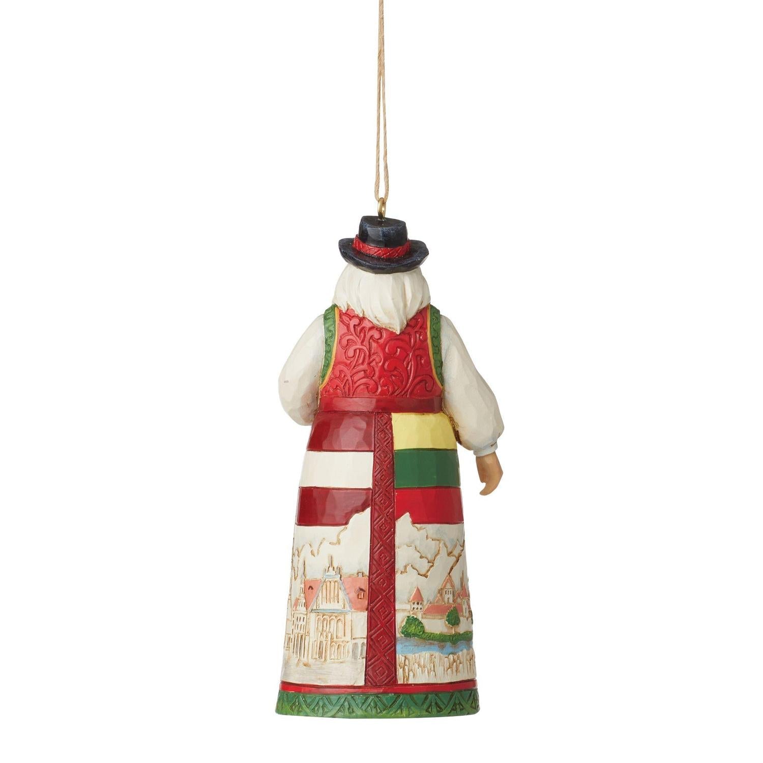 Baltic Santa Ornament