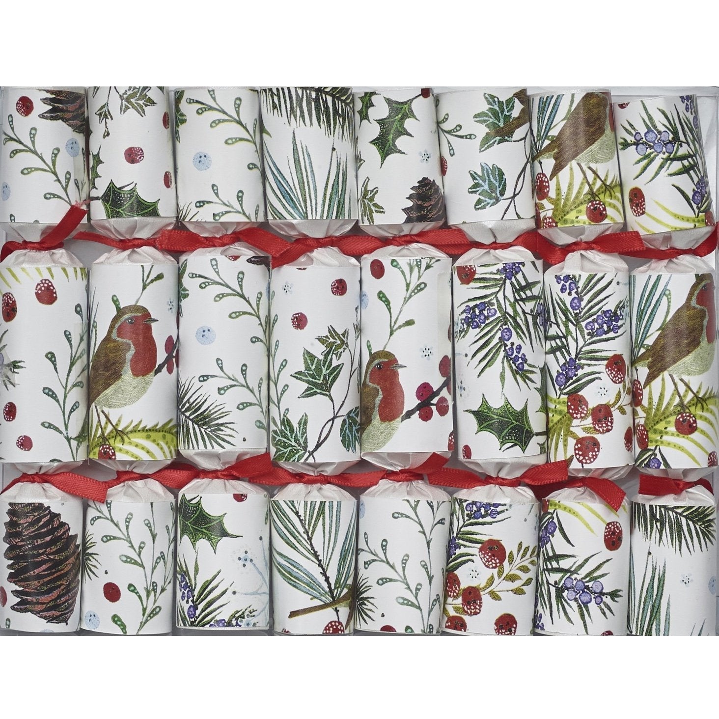 Festive Foliage Party Crackers - 6 Inch