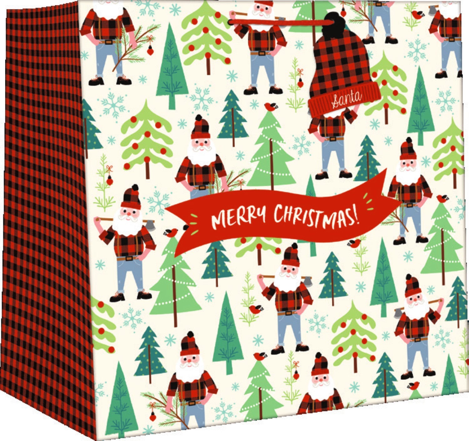 Jumbo Square Gift Bag - Hanging Stockings