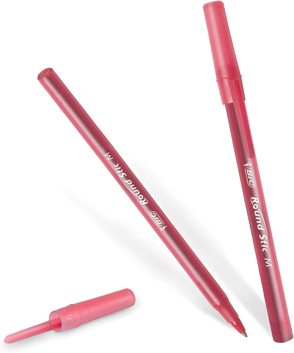 BIC Round Stic Xtra Life Ballpoint Pen, Ultra Long Lasting and Consistent Ink Flow, 60-Count in Black Ink