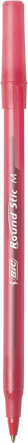 BIC Round Stic Xtra Life Ballpoint Pen, Ultra Long Lasting and Consistent Ink Flow, 60-Count in Black Ink