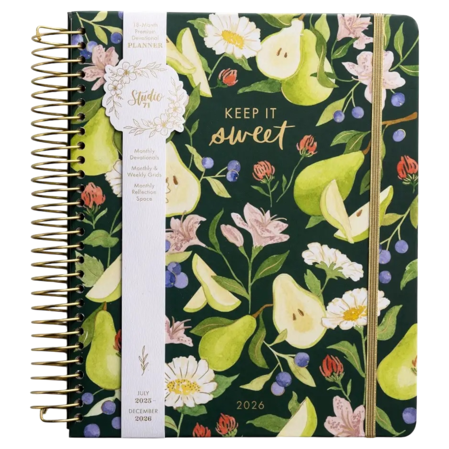 2025-2026 18-Month Premium Devotional Planner -  Keep it Sweet