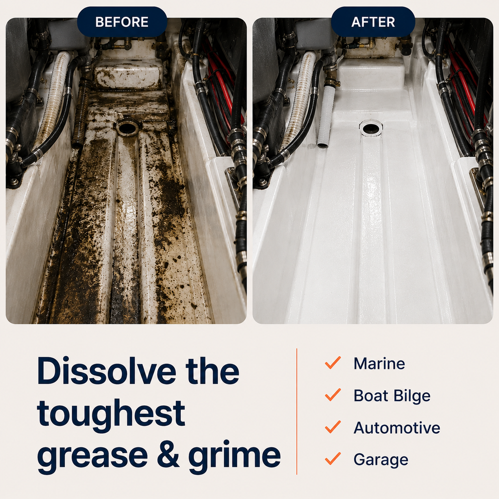 BioCut 10X Heavy-Duty Industrial Degreaser Concentrate