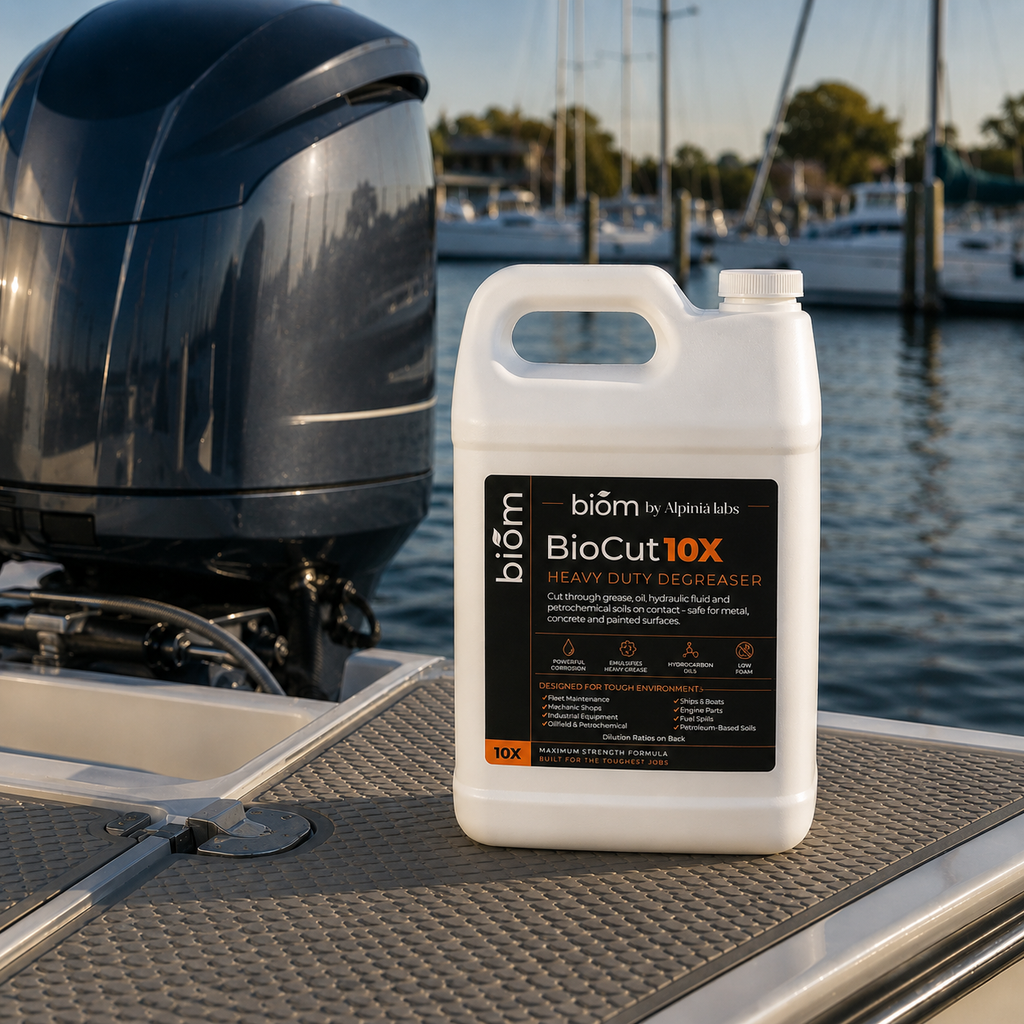 BioCut 10X Heavy-Duty Industrial Degreaser Concentrate