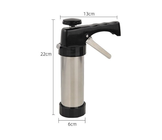 Biscuit Press Biscuit Machine , Stainless steel cookie gun , Bake cookies and decorate cakes