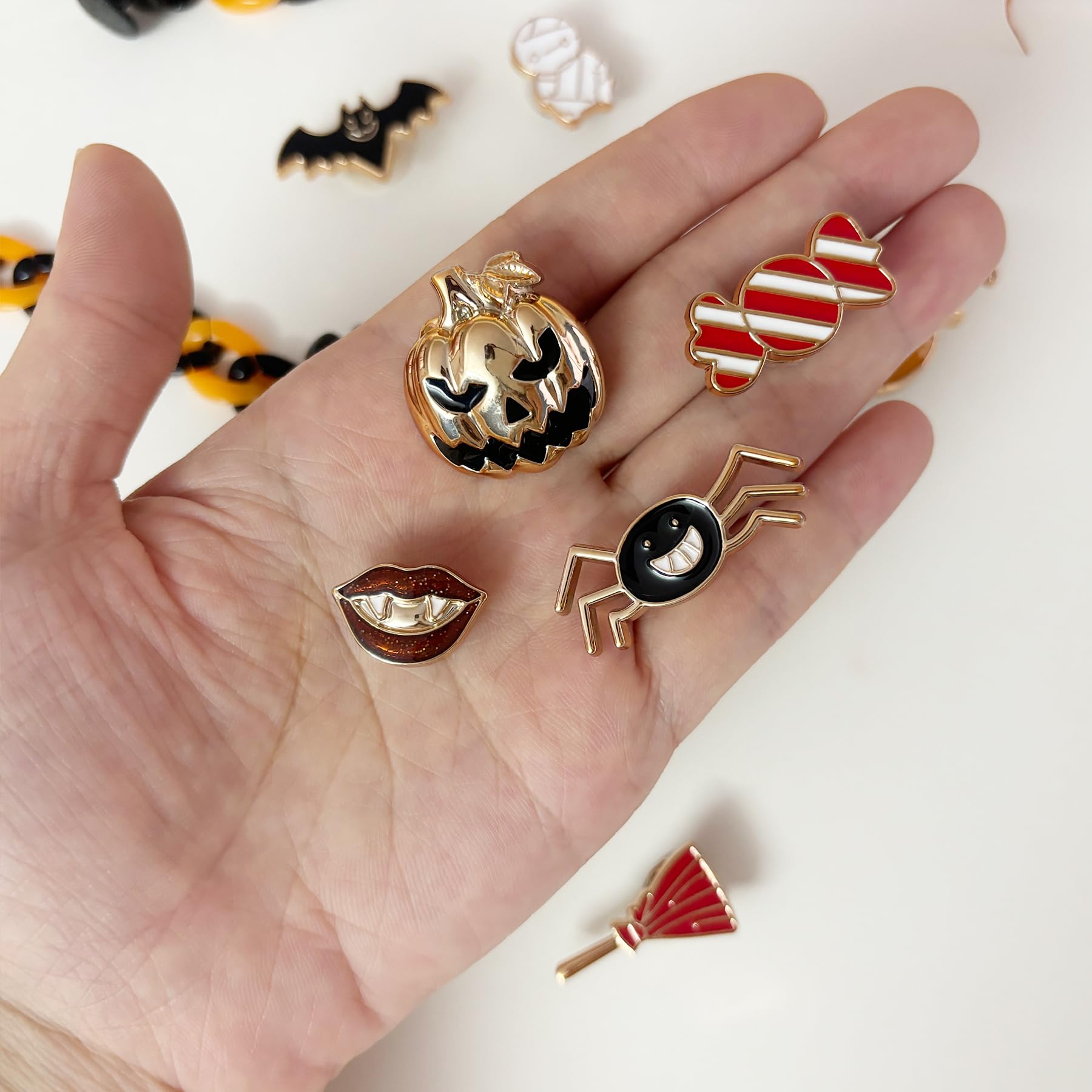 Bling Shoe Charms for Women, Sparkle Rhinestones Shoe Decoration Charms, Girly Shoe Chains for Clog Sandals, DIY Shoe Accessories for Party Favor