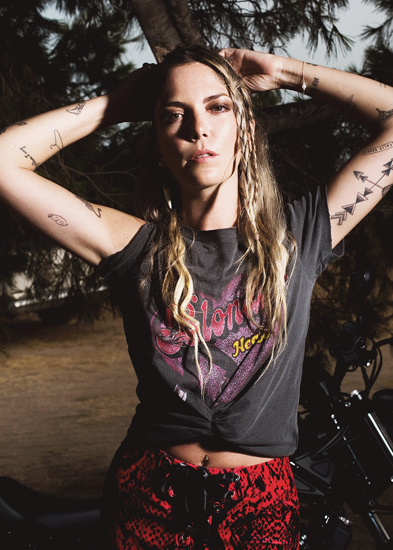 Blondie Heart of Glass Band Shirt by Junk Food