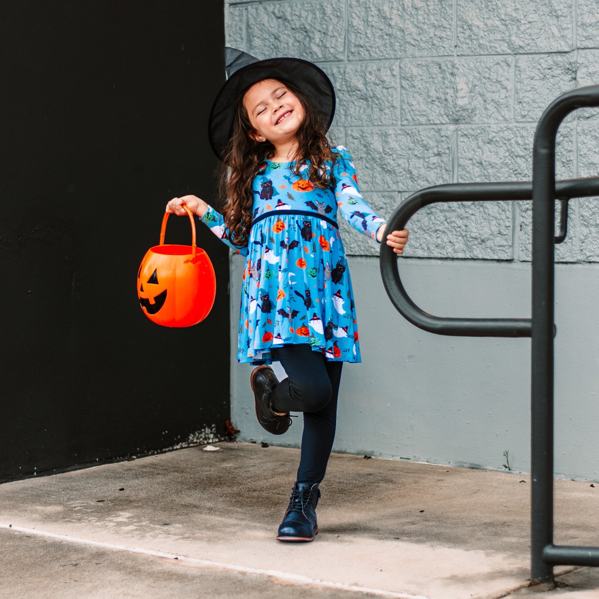 Boo! Long Sleeve Empire Tunic Set