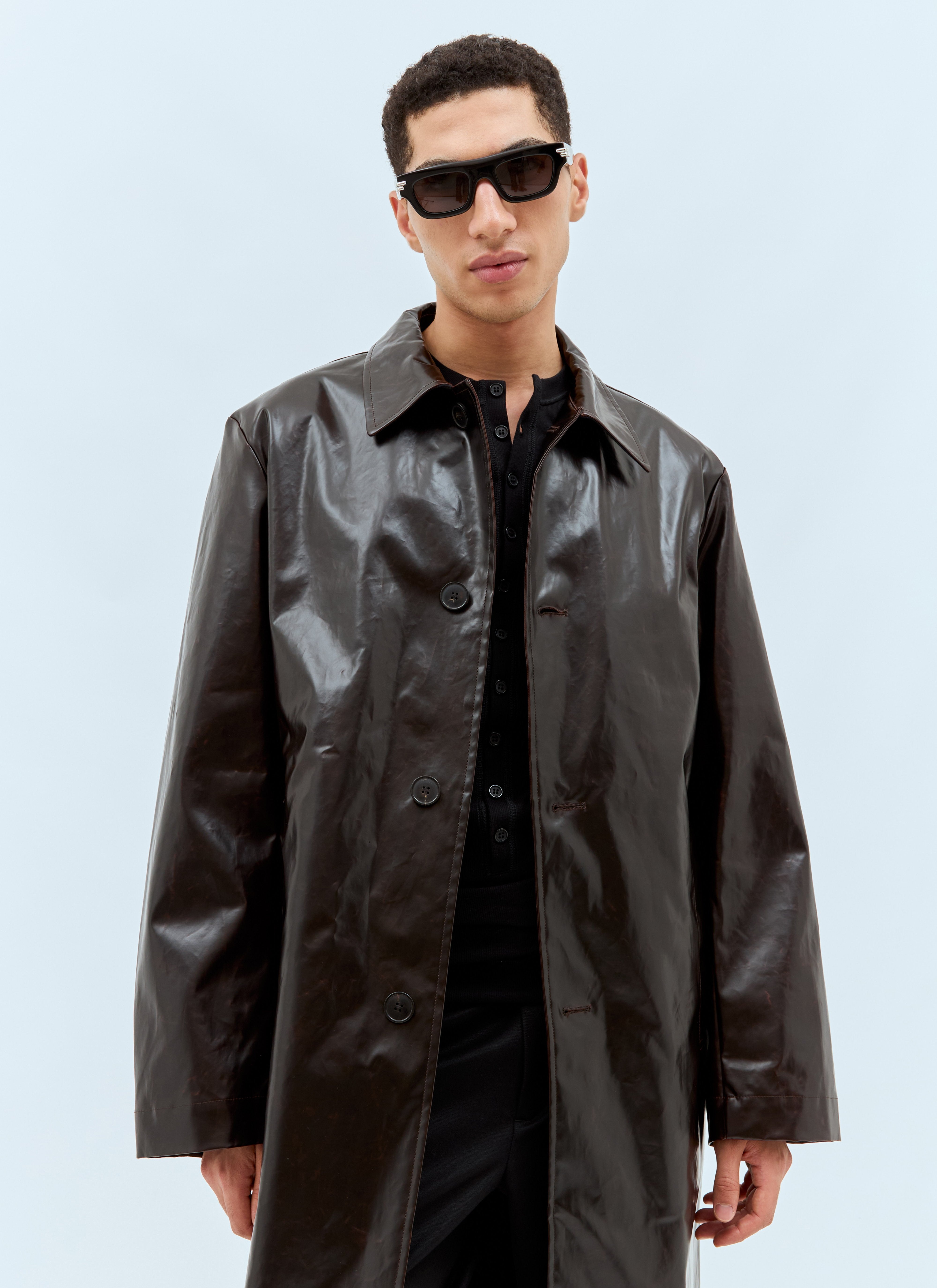 Bottega Veneta Men Mitre Square Sunglasses