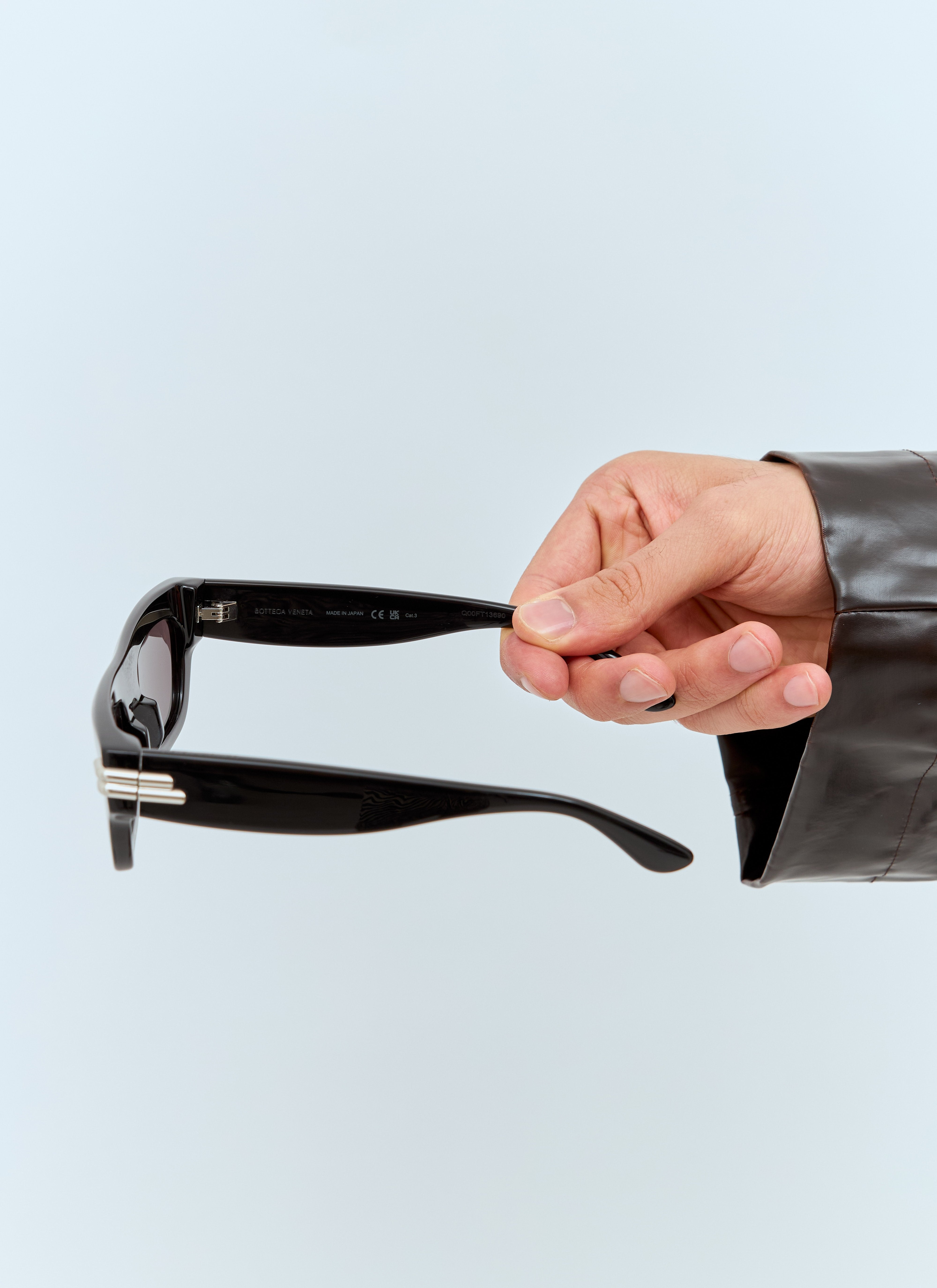 Bottega Veneta Men Mitre Square Sunglasses