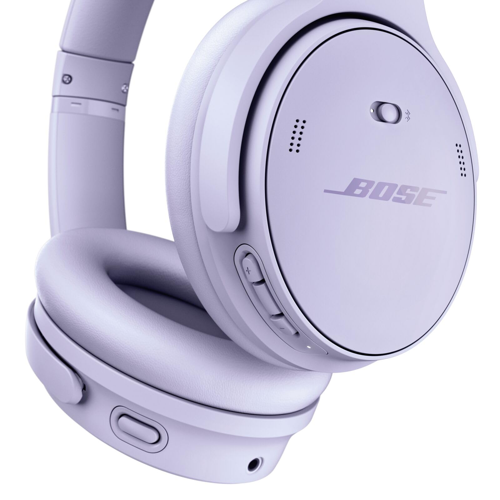 Bose QuietComfort Bluetooth Headphones, Wireless Headphones with Active Over Ear Noise Cancelling and Mic, Deep Bass, Up to 24 Hours of Playtime, Blue Dusk - Limited Edition Color