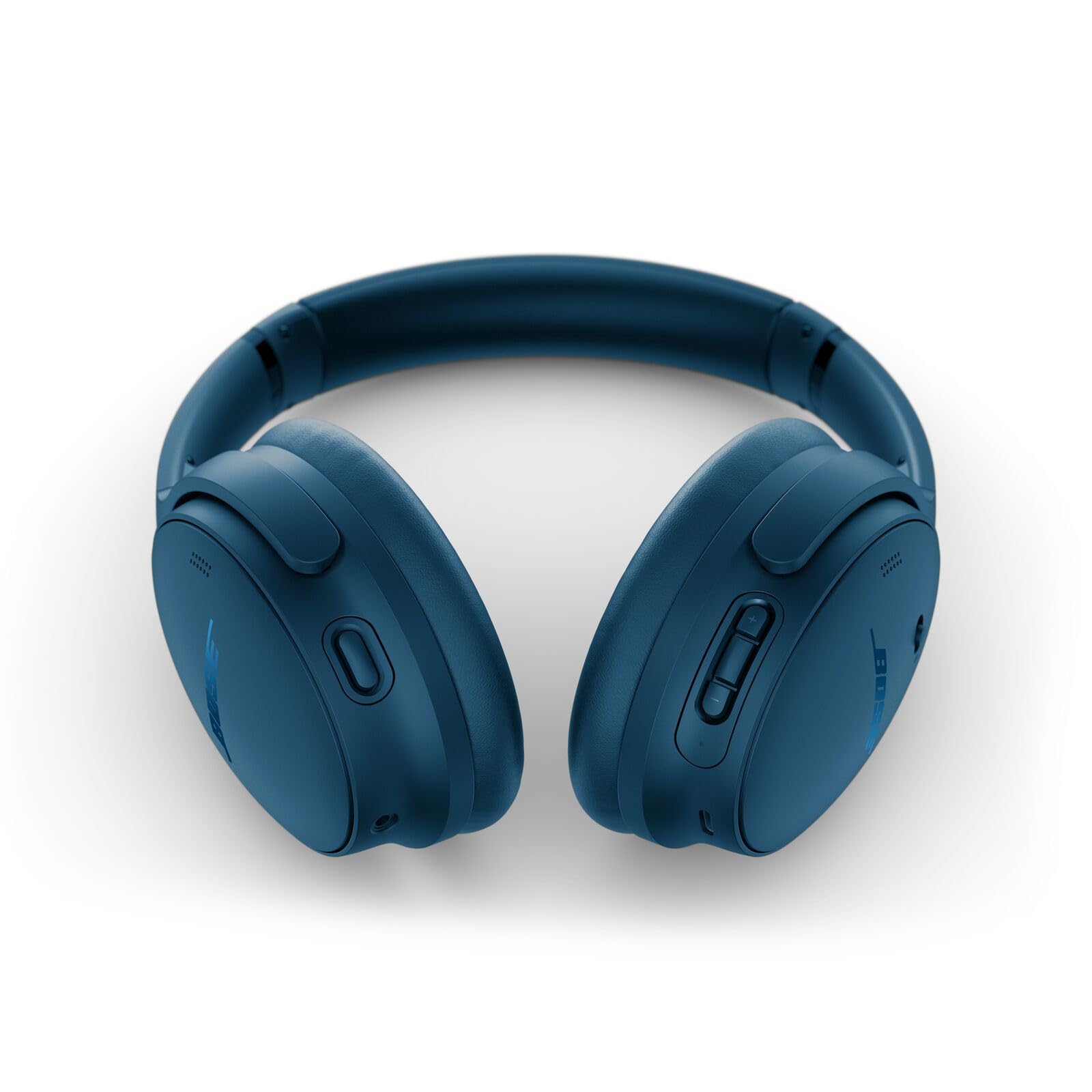 Bose QuietComfort Bluetooth Headphones, Wireless Headphones with Active Over Ear Noise Cancelling and Mic, Deep Bass, Up to 24 Hours of Playtime, Blue Dusk - Limited Edition Color