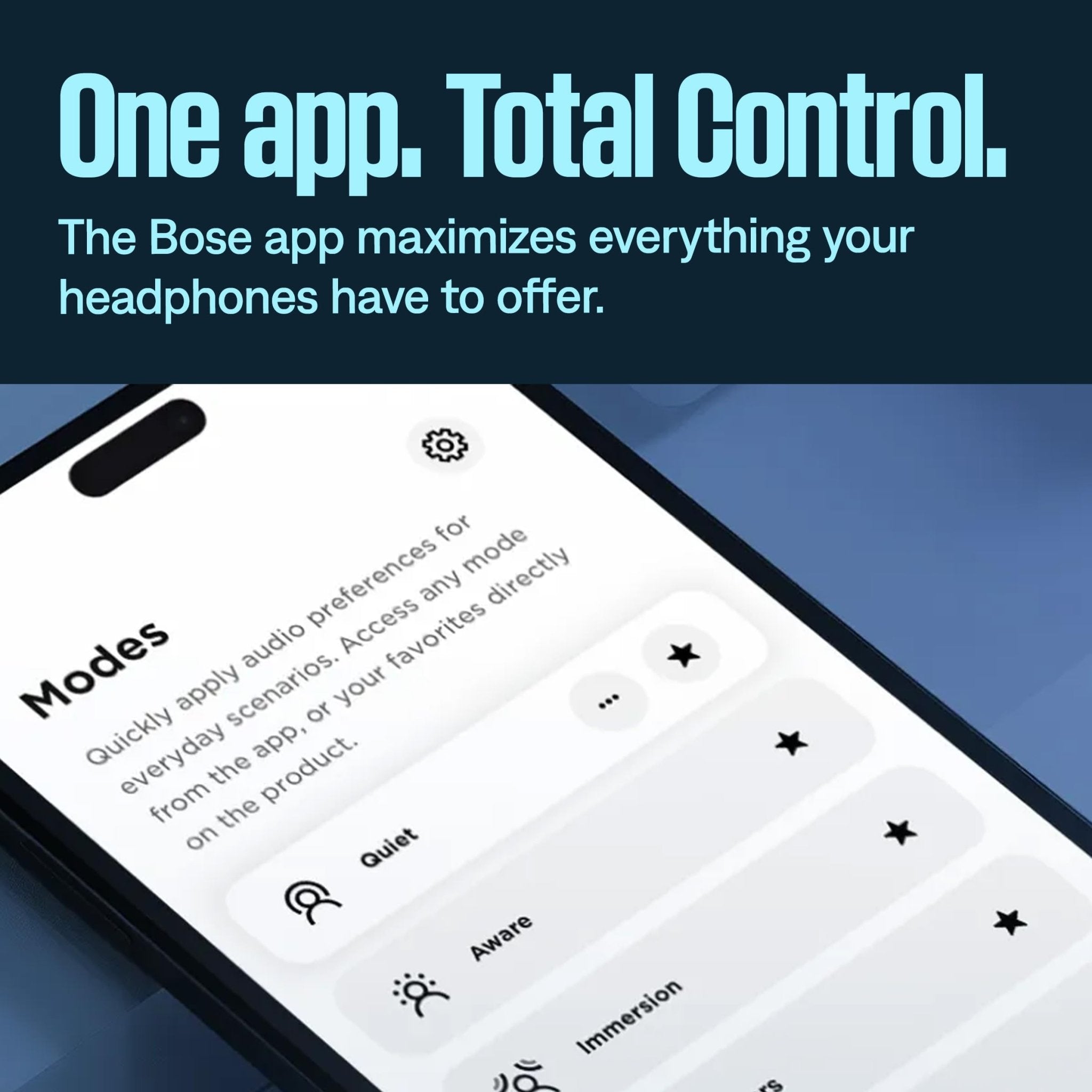 Bose QuietComfort Bluetooth Headphones, Wireless Headphones with Active Over Ear Noise Cancelling and Mic, Deep Bass, Up to 24 Hours of Playtime, Blue Dusk - Limited Edition Color