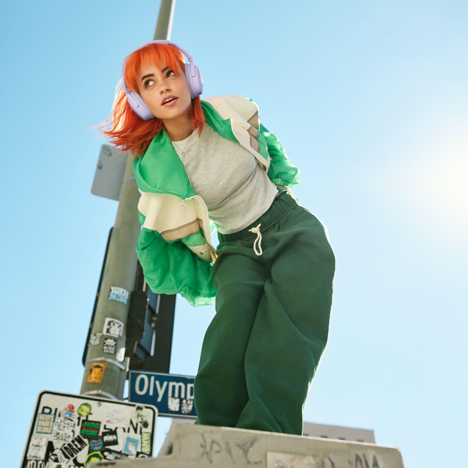 Bose QuietComfort Bluetooth Headphones, Wireless Headphones with Active Over Ear Noise Cancelling and Mic, Deep Bass, Up to 24 Hours of Playtime, Blue Dusk - Limited Edition Color