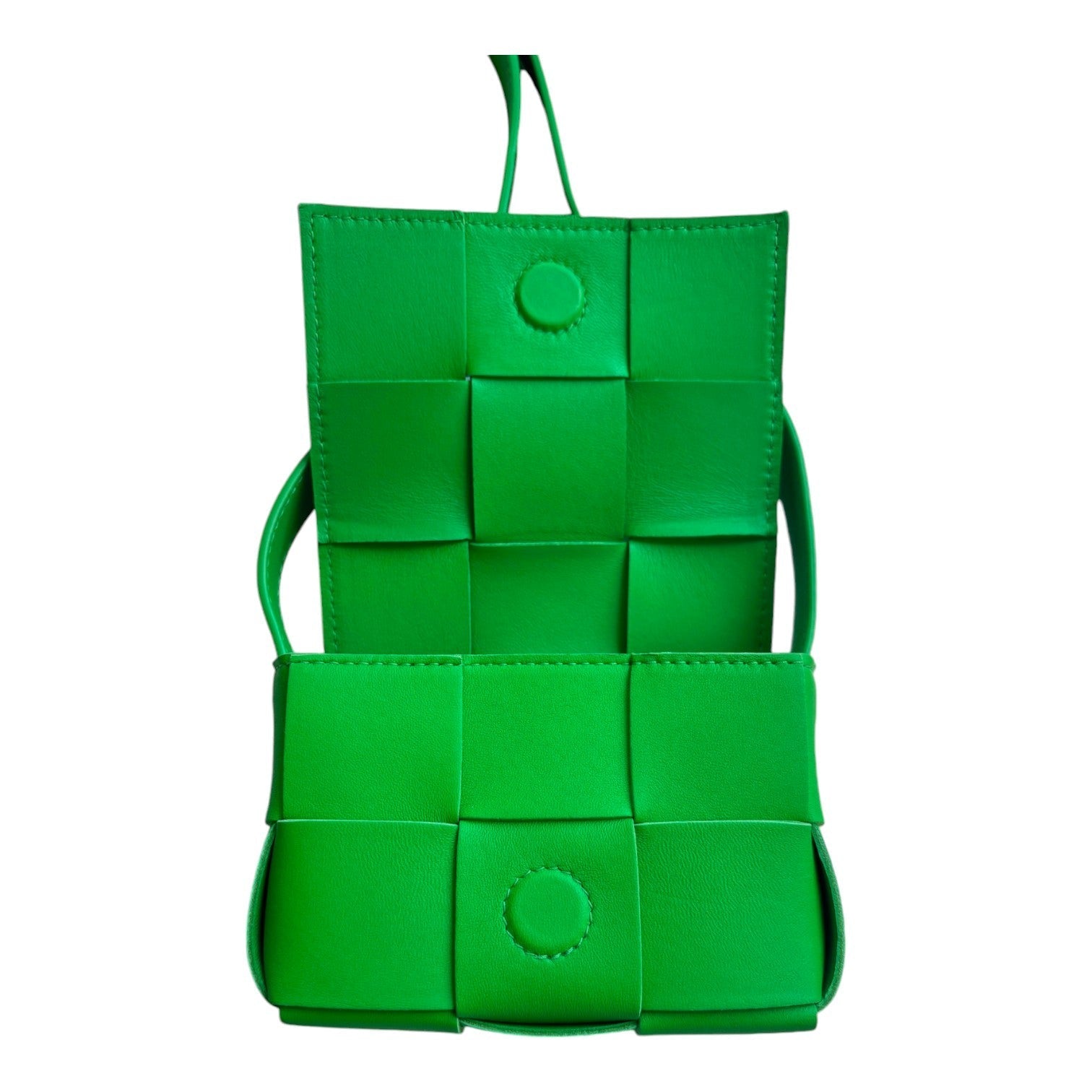 Bottega Veneta Candy Cassette Mini Bag, Green