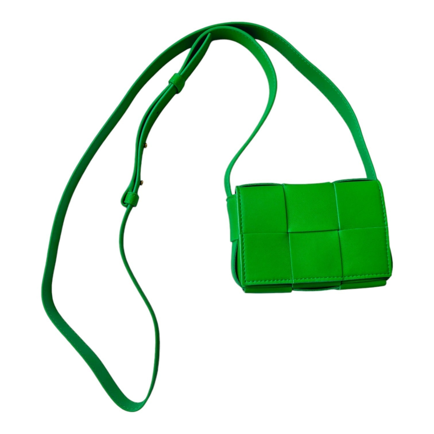 Bottega Veneta Candy Cassette Mini Bag, Green