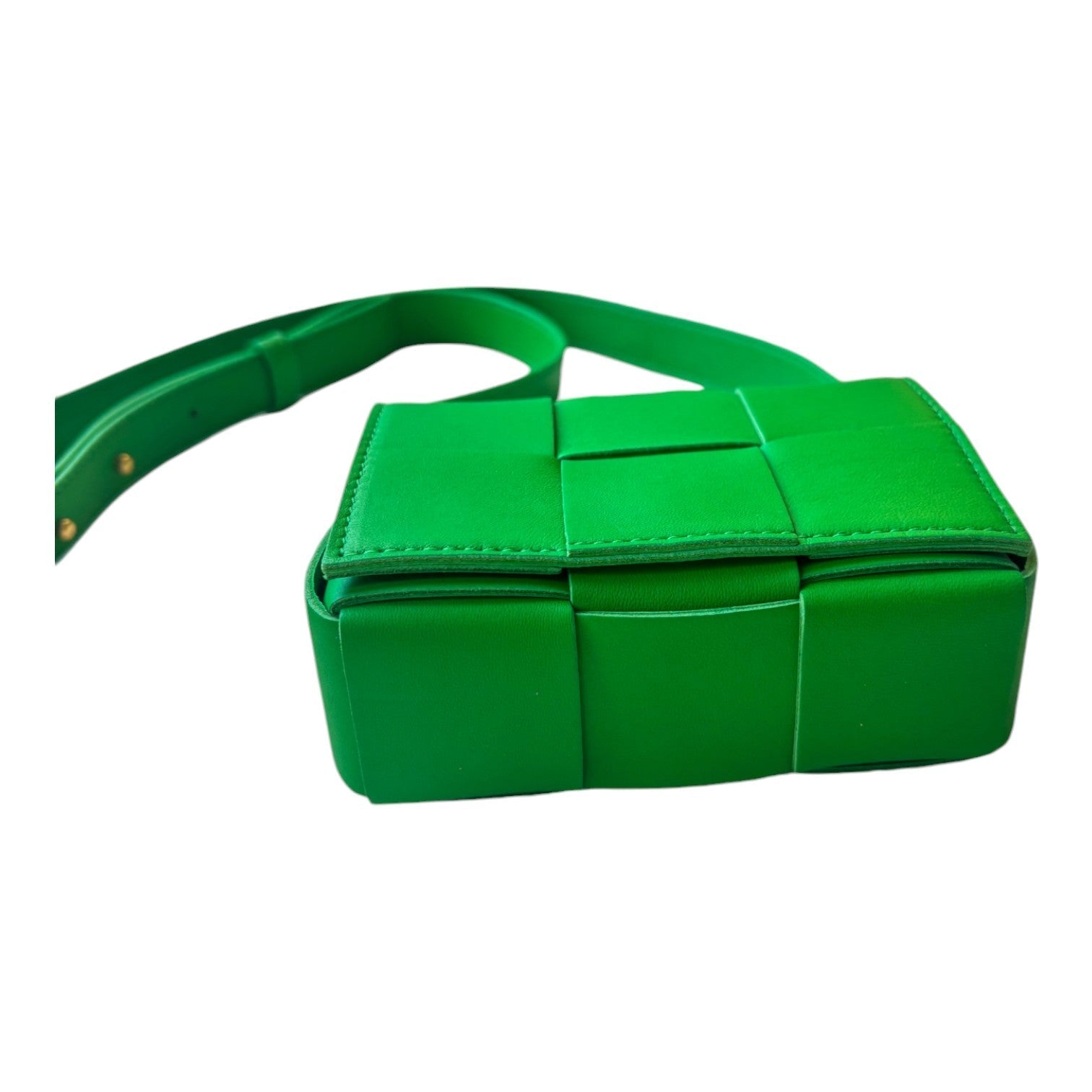 Bottega Veneta Candy Cassette Mini Bag, Green