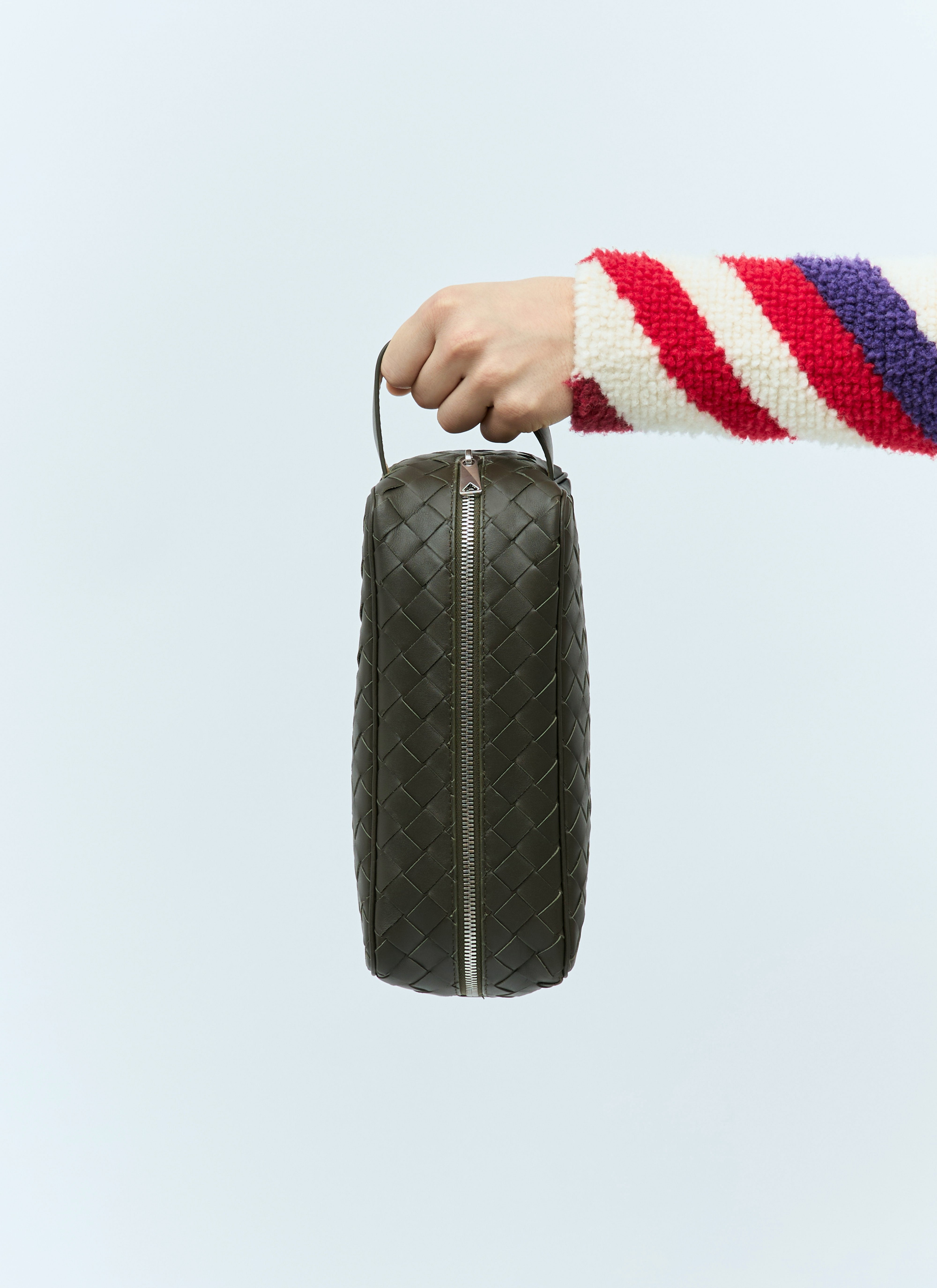 Bottega Veneta Men Intrecciato Travel Pouch