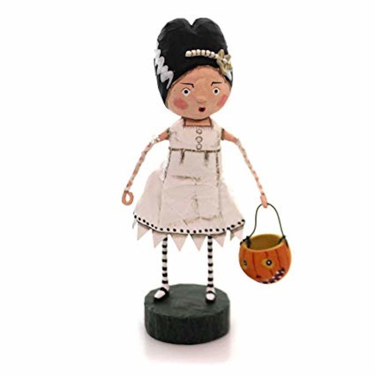 Bride of Frankie Stein and Little Frankie Stein Set of 2 Figurines by Lori Mitchell