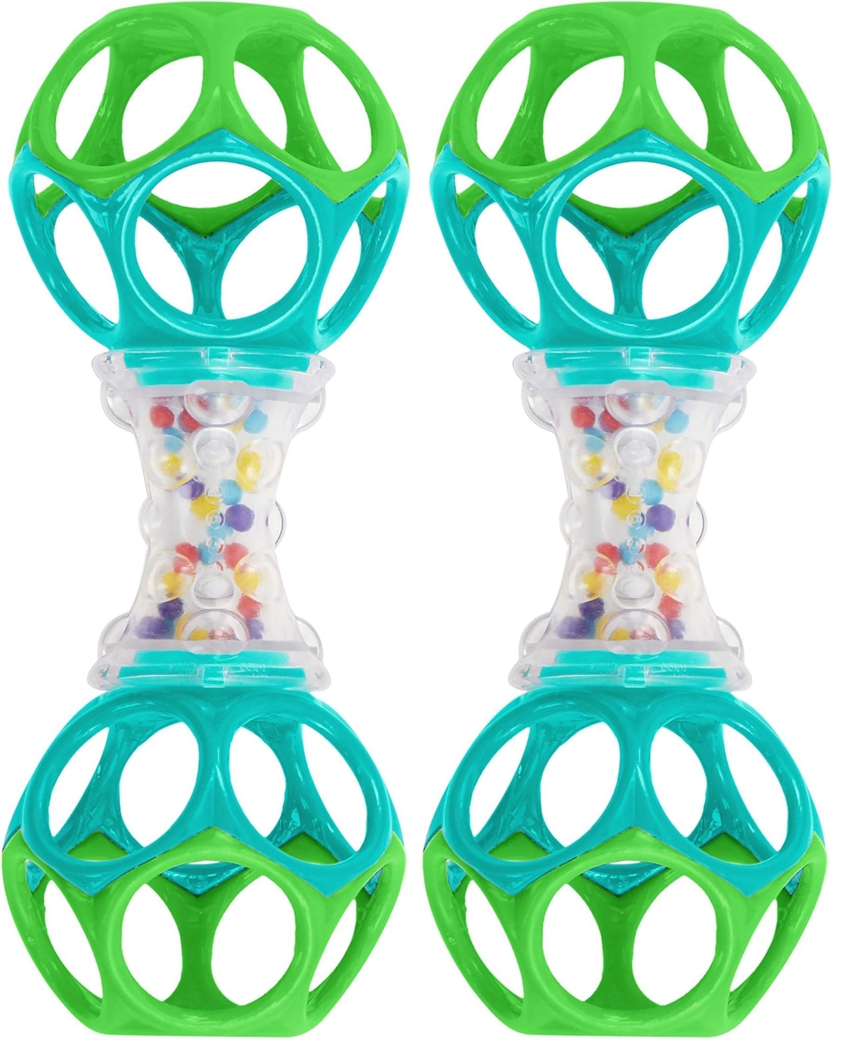 Bright Starts Oball Shaker Rattle Toy, Ages Newborn Plus