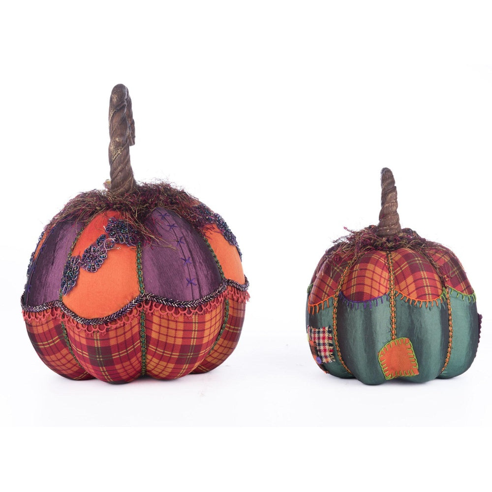 Broomstick Acres Pumpkins Set Of 2 by Katherine's Collection