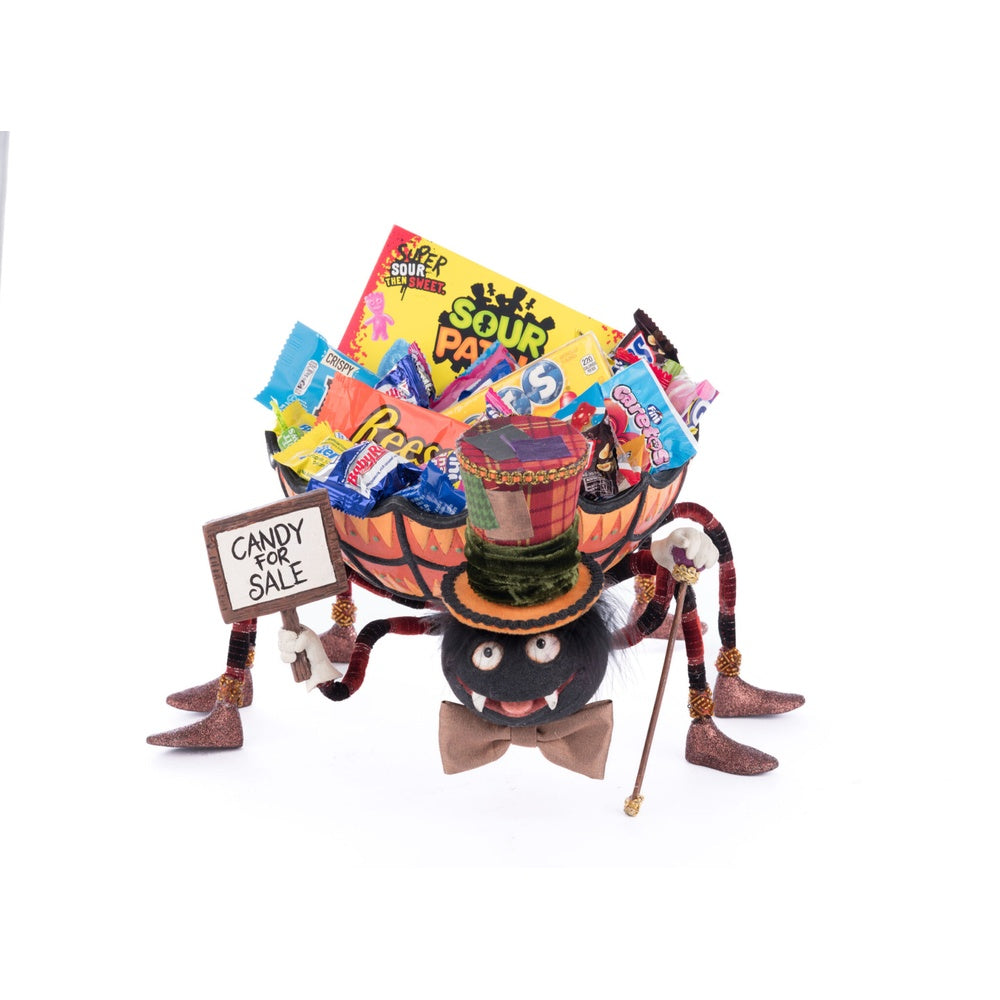 Broomstick Acres Spider Candy Dish by Katherine's Collection