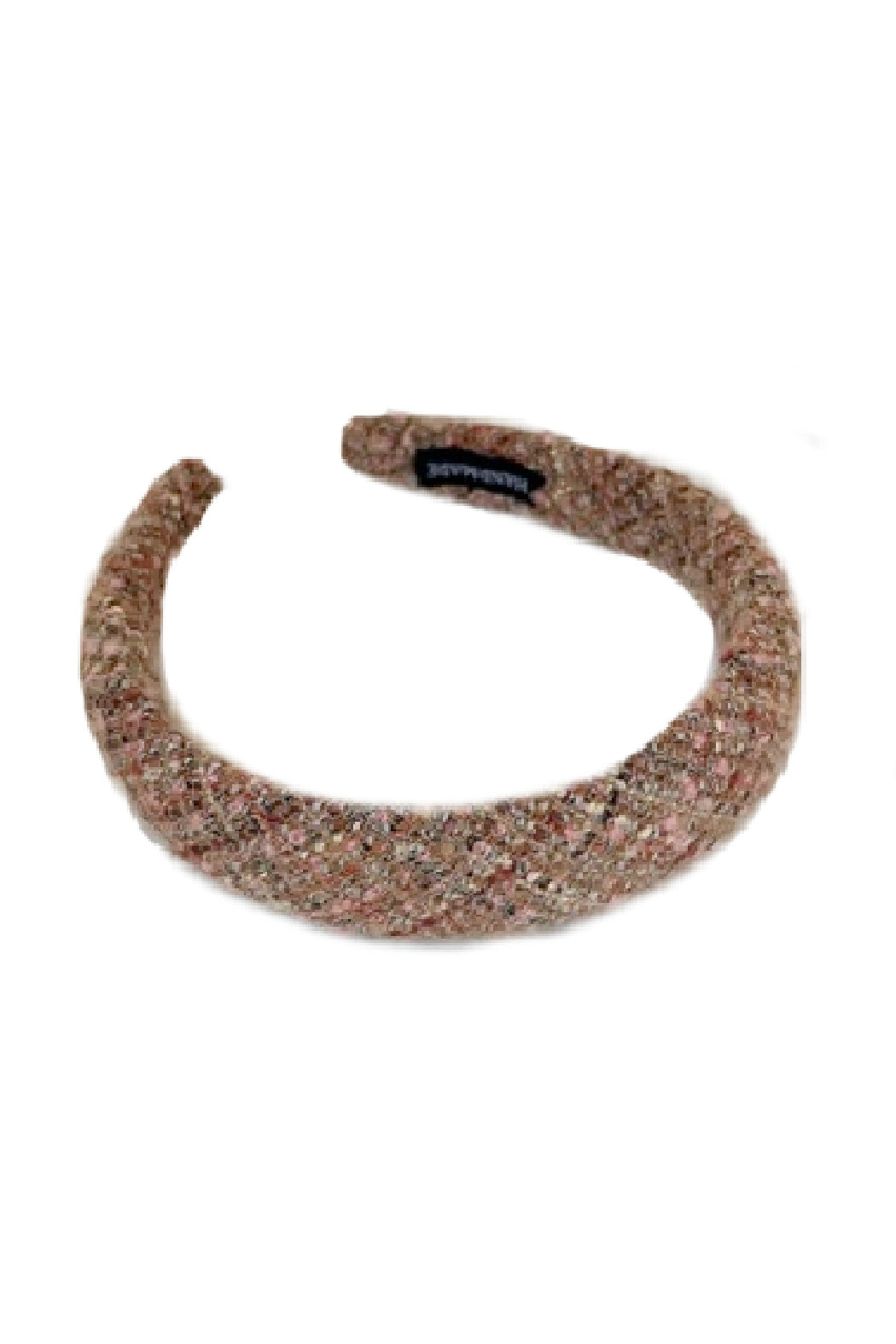 Jeweltones on Camel Tweed Headband by Embellish Your Life