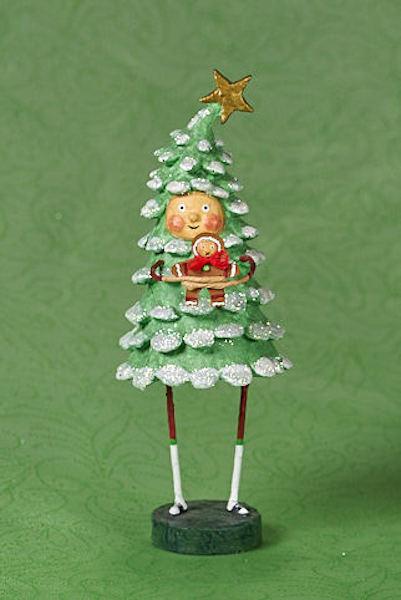 Bruce Spruce Figurine by Lori Mitchell