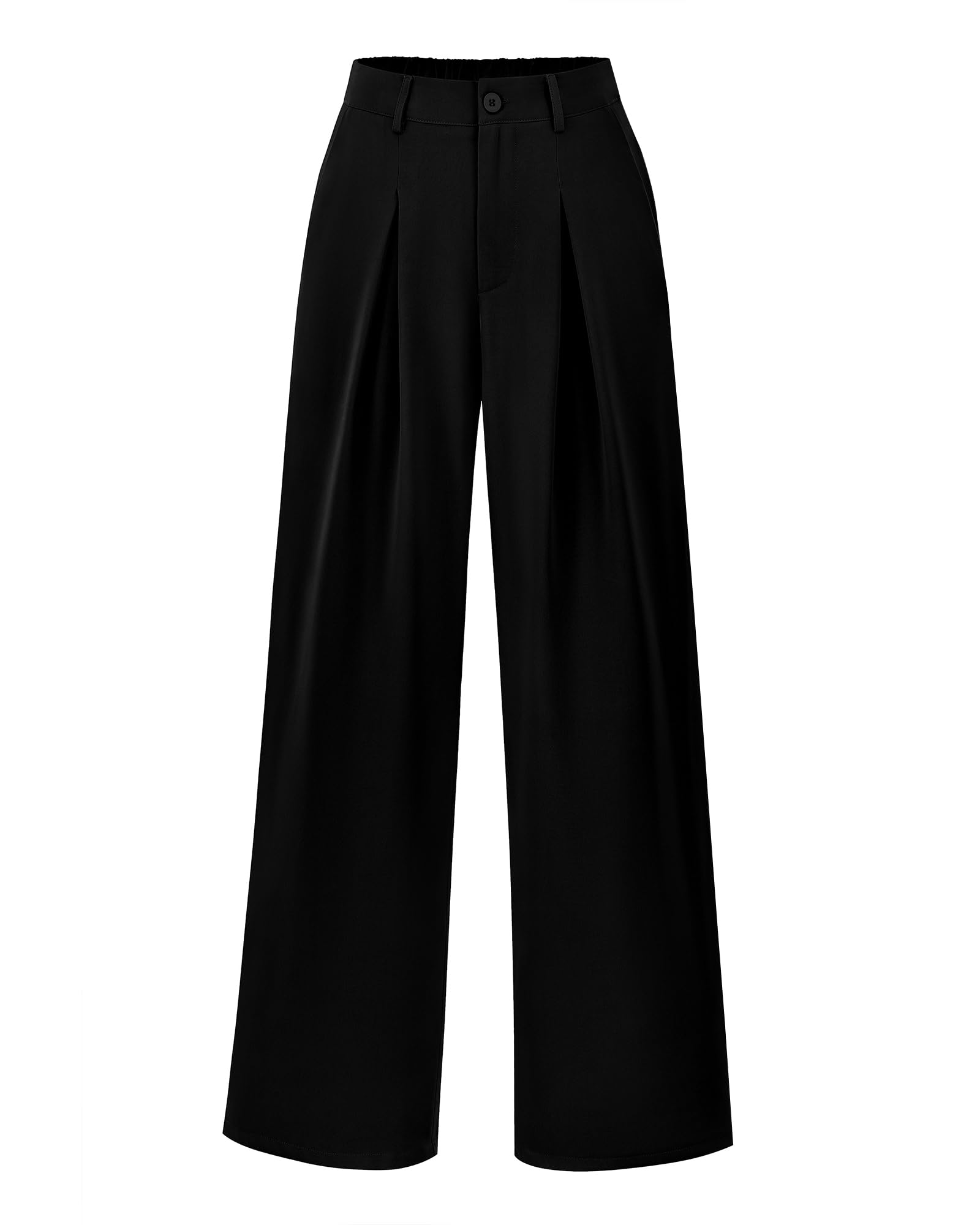 BTFBM Women High Waist Palazzo Pants Fall 2025 Casual Wide Leg Trousers Loose Work Office Business Suit Pant Pockets