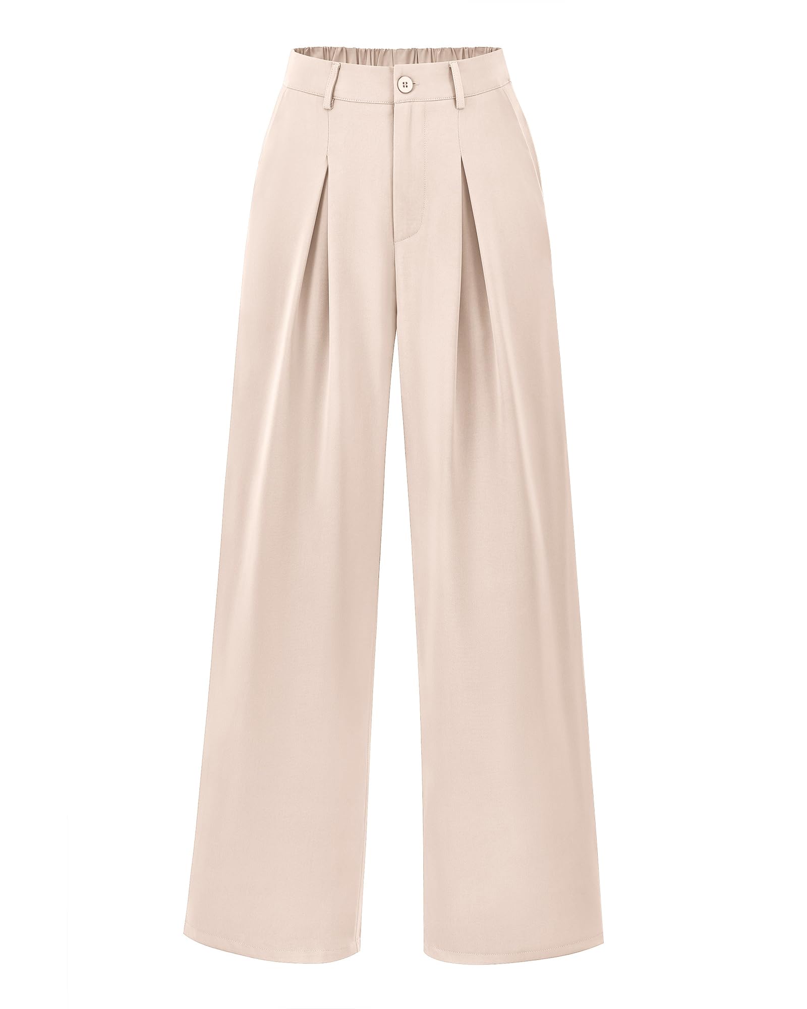 BTFBM Women High Waist Palazzo Pants Fall 2025 Casual Wide Leg Trousers Loose Work Office Business Suit Pant Pockets