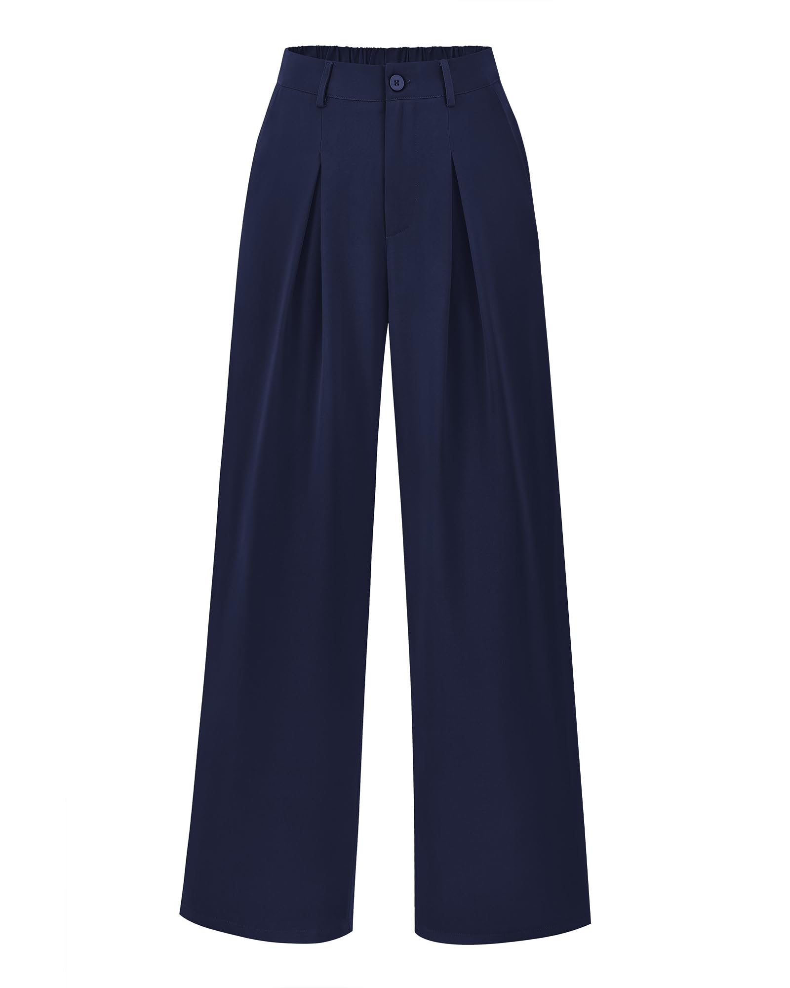 BTFBM Women High Waist Palazzo Pants Fall 2025 Casual Wide Leg Trousers Loose Work Office Business Suit Pant Pockets