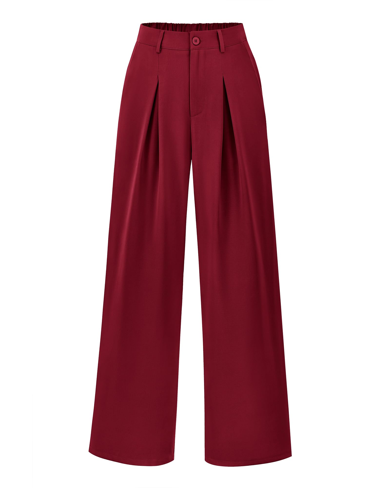 BTFBM Women High Waist Palazzo Pants Fall 2025 Casual Wide Leg Trousers Loose Work Office Business Suit Pant Pockets