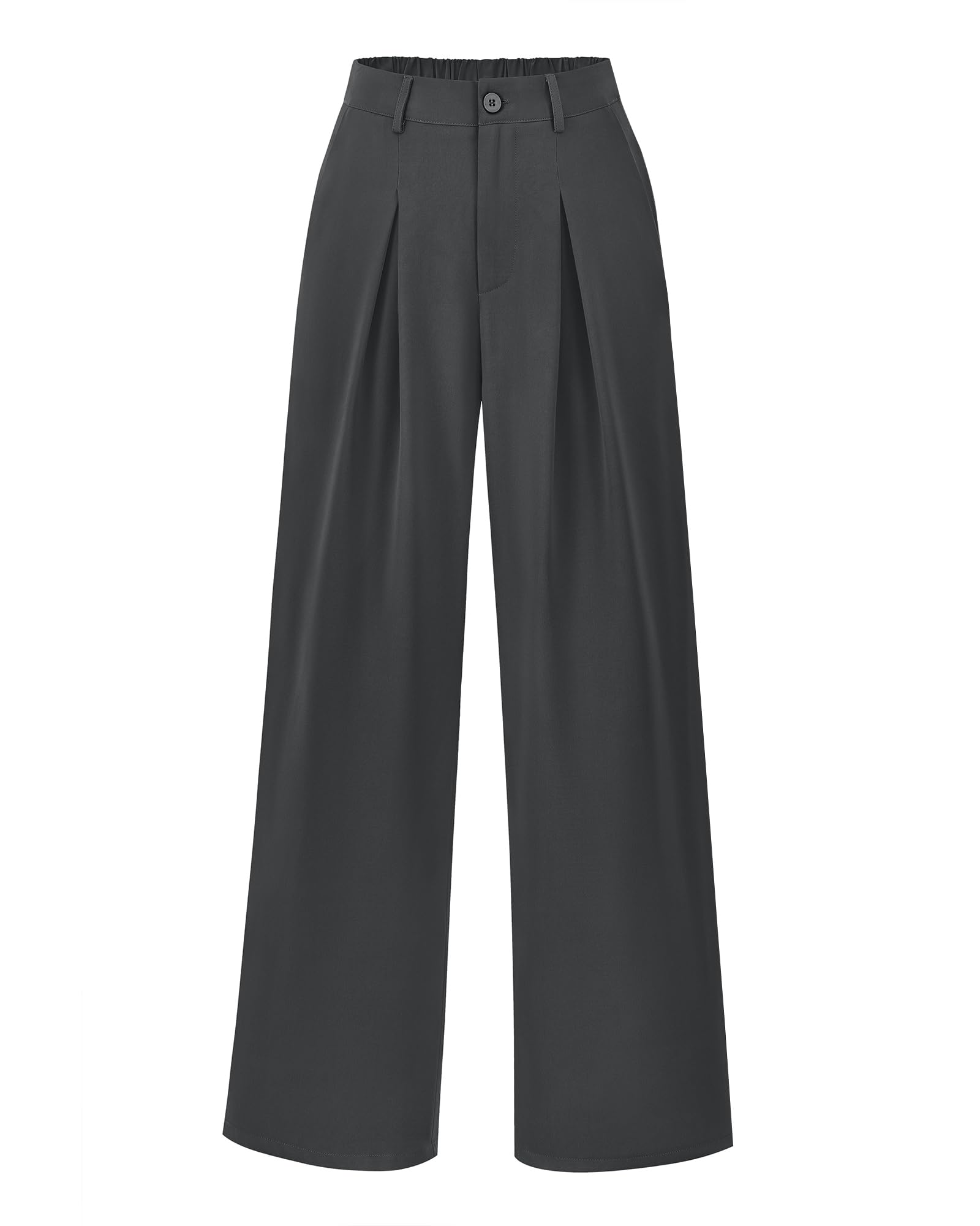 BTFBM Women High Waist Palazzo Pants Fall 2025 Casual Wide Leg Trousers Loose Work Office Business Suit Pant Pockets