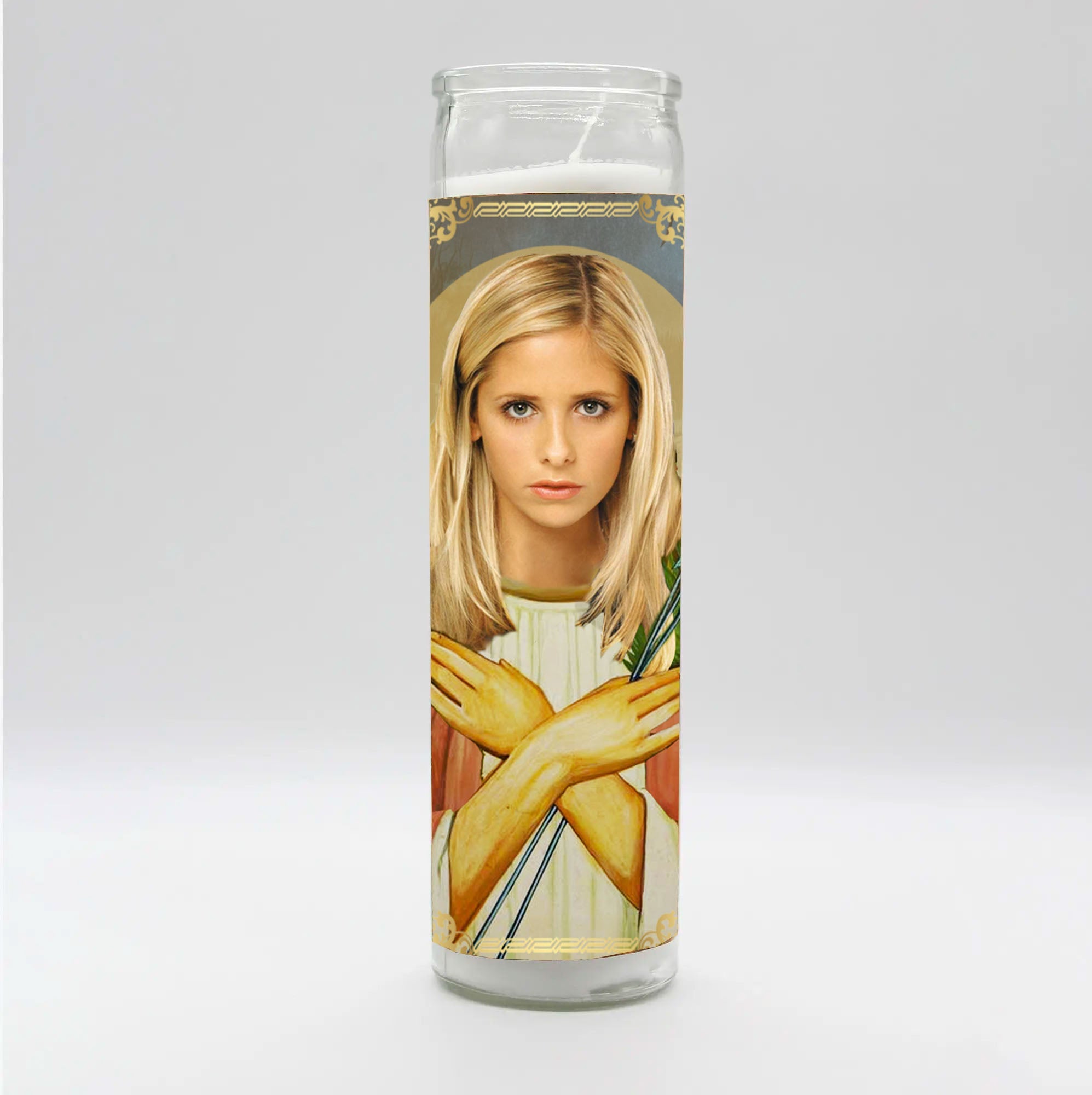 Saint Vampire Slayer Candle by BOBBYK