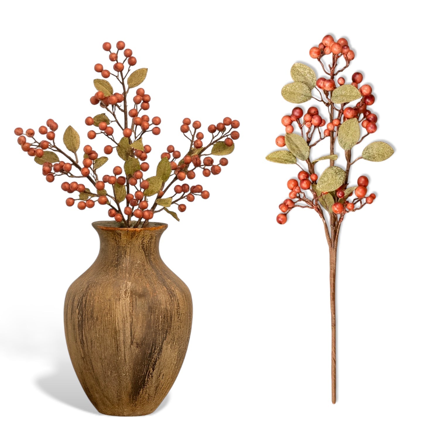 Bergundy Berry Fall Pick