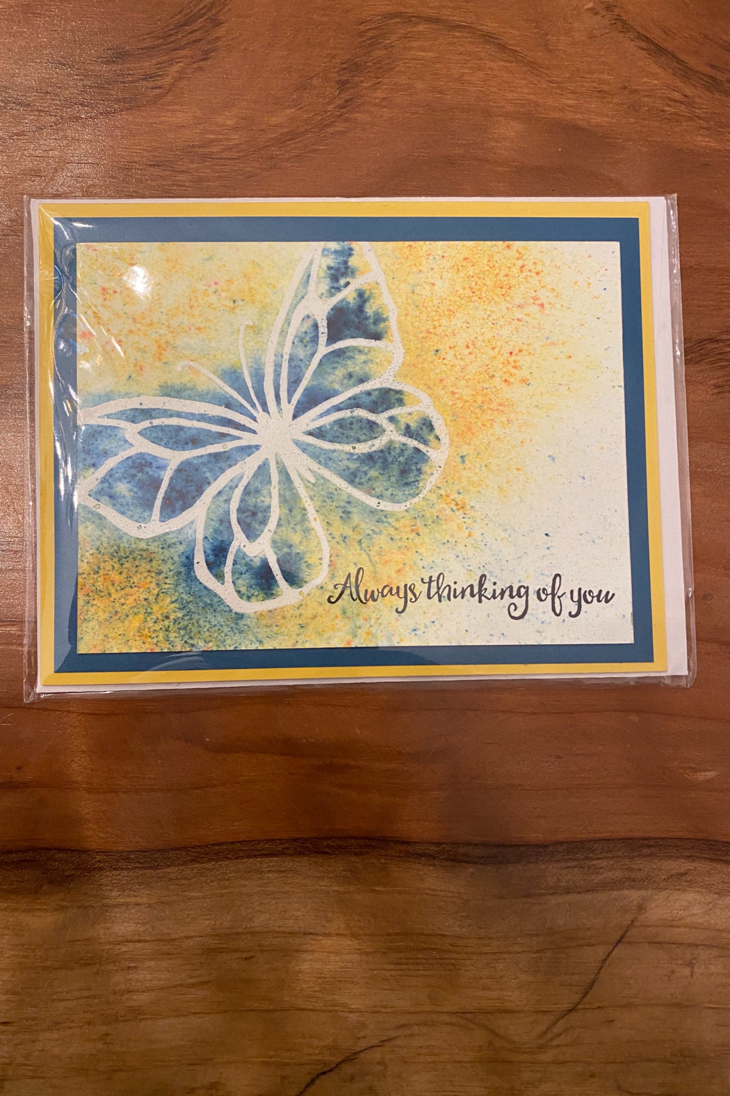 Butterfly Thinking Of You Card