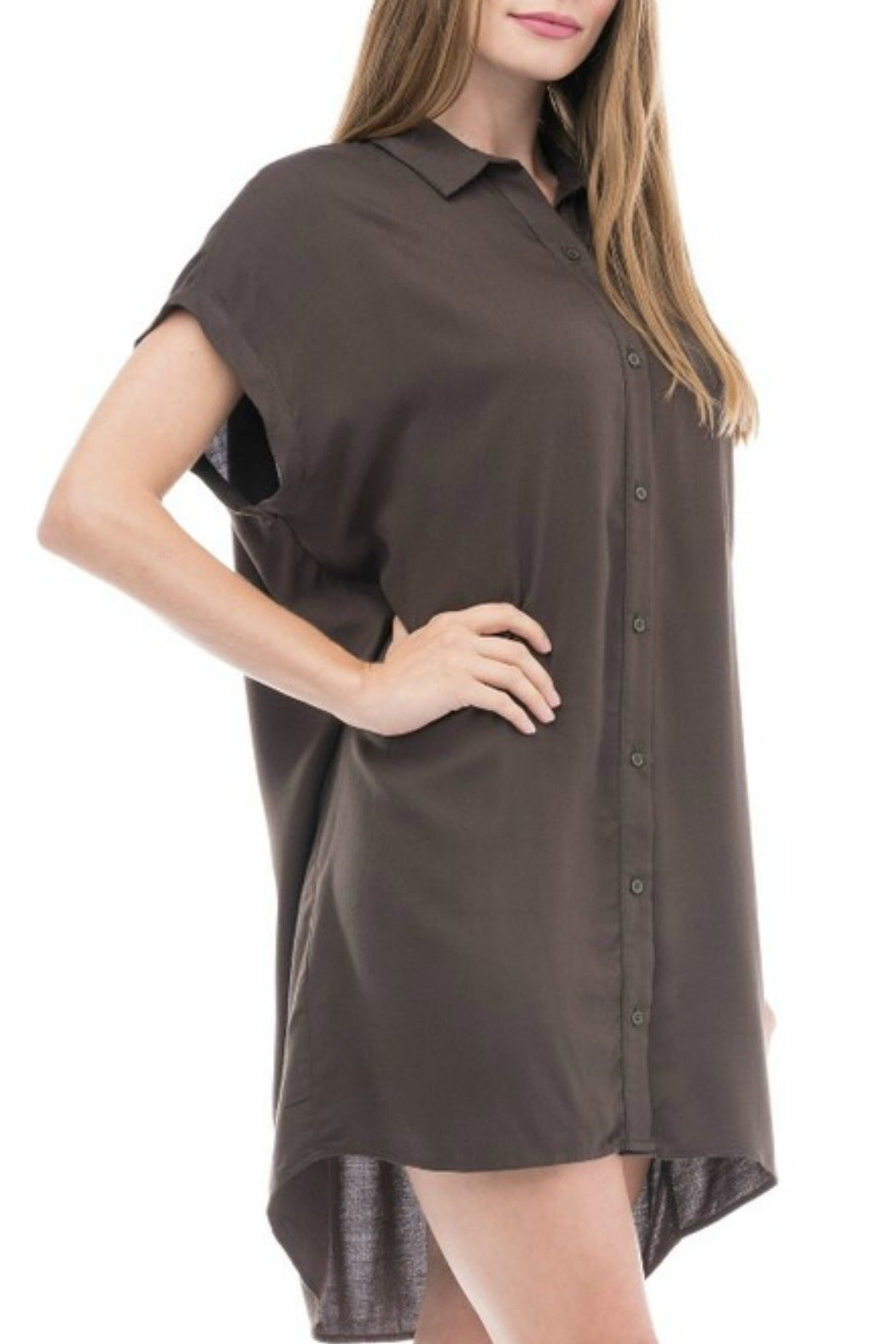 Button Down Shirt Dress