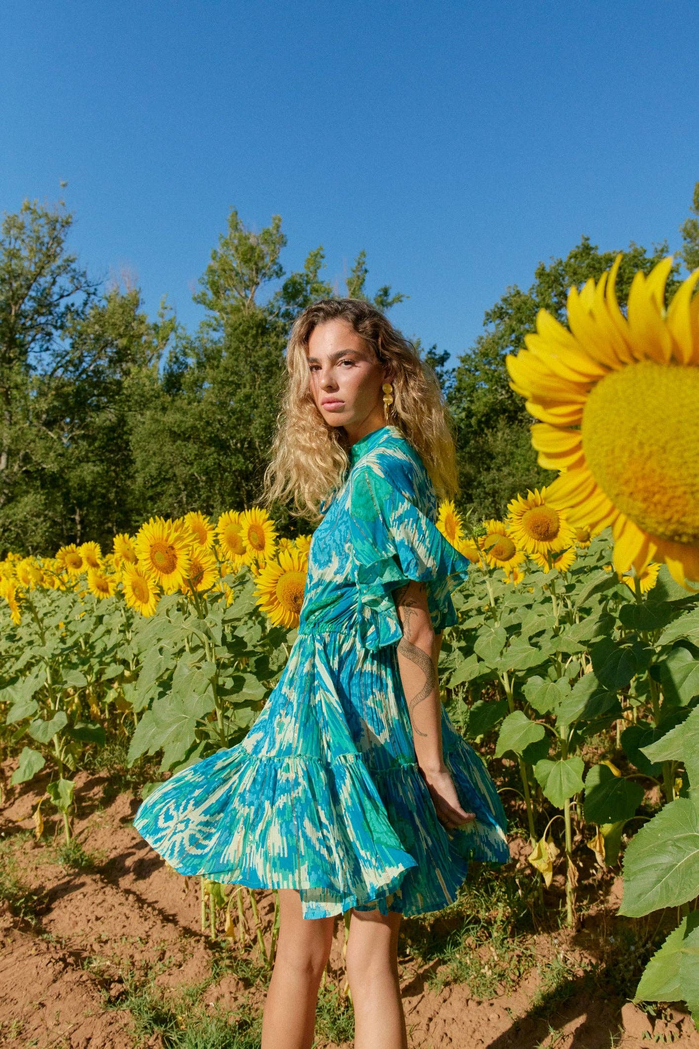 BORA BORA AQUA SHORT DRESS