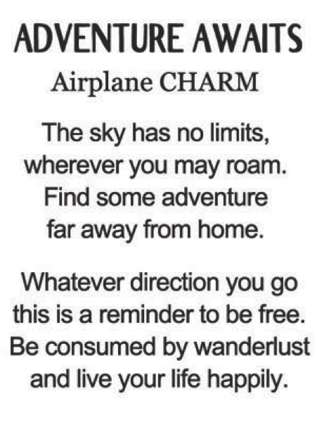 Adventure Awaits Charm