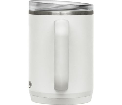 CamelBak Thrive Leak-Proof 16 oz Mug, Insulated Stainless Steel - for Travel, Coffee, Tea, hot Beverages - Spill Proof - Cup-Holder Compatible, Navy